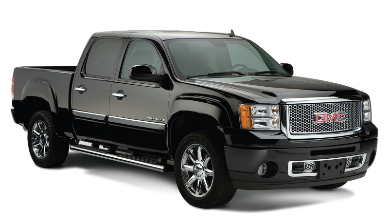 Bushwacker 07-14 GMC Sierra 2500 HD Fleetside OE Style Flares 4pc 78.0/78.7/97.6in Bed - Black - 40926-02