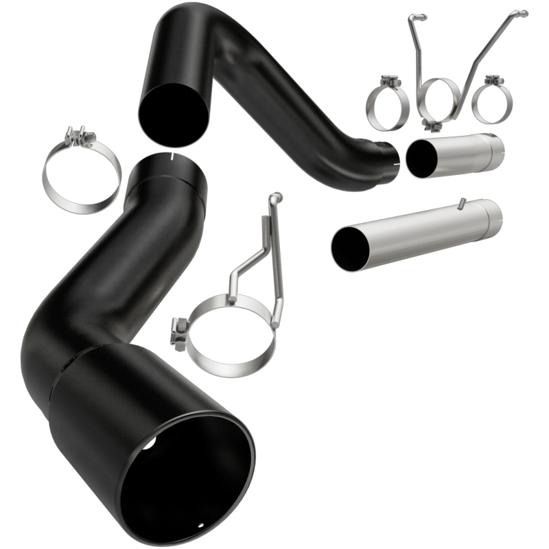 MagnaFlow 07-10 Dodge 2500/3500 409 SS DPF Back 5in Single Exit Exhaust- Black - 17069