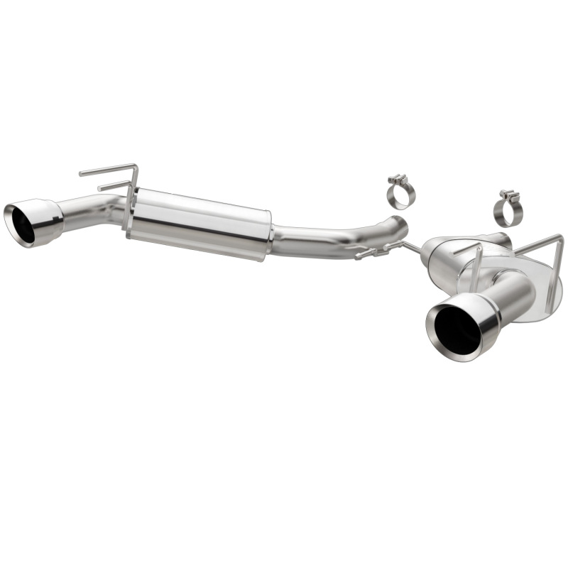 MagnaFlow Street Series Axle Back 14-15 Chevy Camaro 6.2L V8 SS Polished Dual Split Rear Exit - 19185