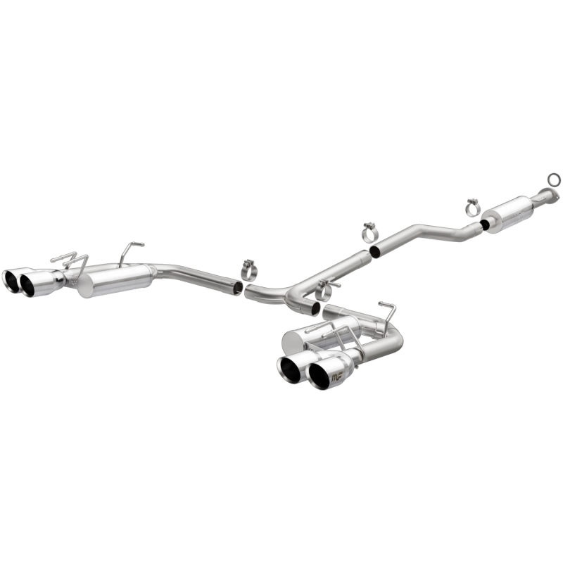 MagnaFlow 18-19 Toyota Camry GSE 3.5L Street Series Cat-Back Exhaust w/Polished Tips - 19411