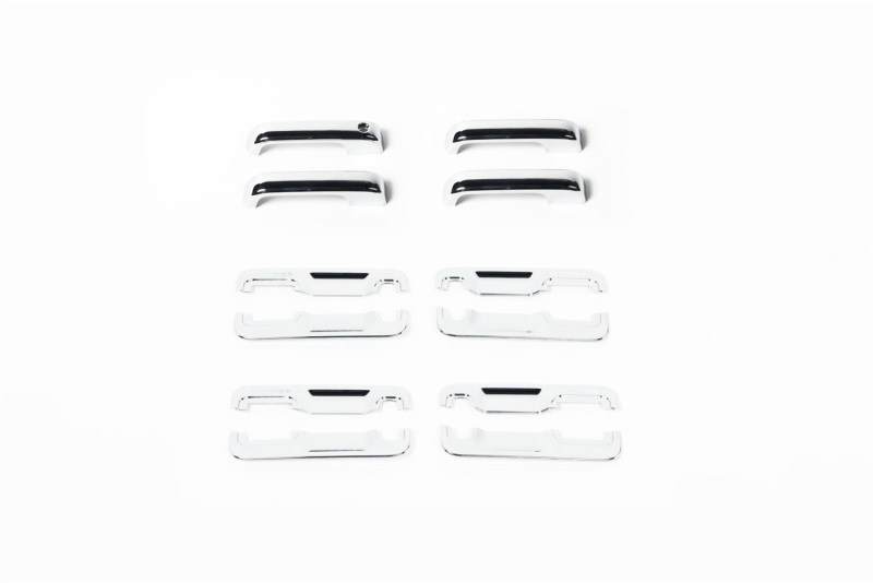 Putco 17-20 Ford SuperDuty Door Handle Covers (4DR) w/ Driver Keyhole (Covers Functional Sensors) - 401063