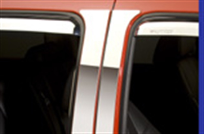 Putco 14-18 Chevy Silv LD - Fits Double Cab/Crew Cab - 4pcs SS Pillar Posts - 402669GM-1