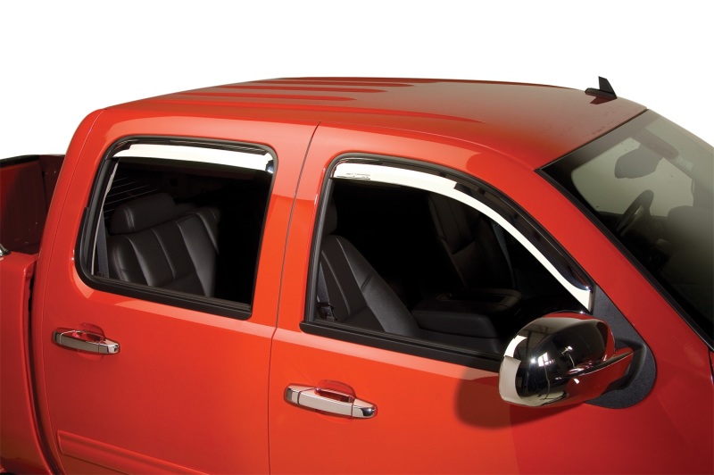 Putco 14-14 Chevrolet Silverado HD - Standard Cab Element Chrome Window Visors - 480034