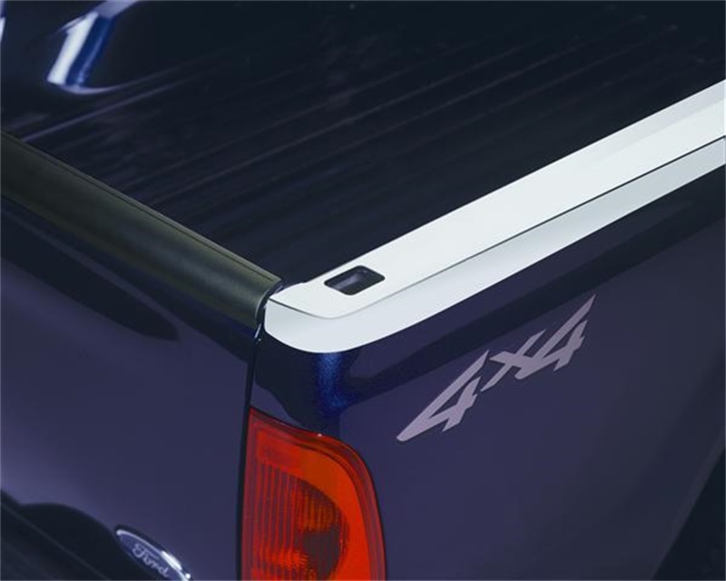 Putco 99-10 Ford SuperDuty Long Box (Replaces Existing Cap) Stainless Steel Skins (Holes) - 59574