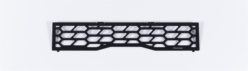 Putco 2020 Ford SuperDuty - Hex Shield - Black Powder Coated Bumper Grille Inserts - 83169