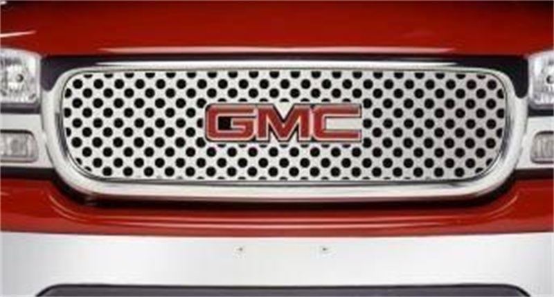 Putco 00-06 GMC Yukon XL - w/ Logo CutOut Punch Stainless Steel Grilles - 84102