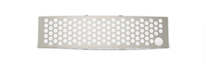 Putco 11-14 Ford F-150 - EcoBoost Bumper Grille Insert - SS Punch Design - w/ Heater Plug Opening - 84182FP
