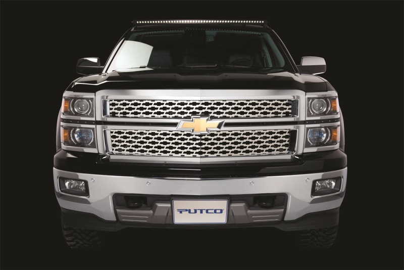 Putco 14-15 Chevy Silv LD - (LTZ/High Country Only) Bowtie Grille - 84199GM