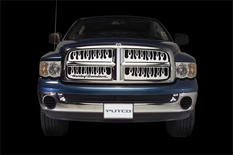 Putco 05-10 Dodge Charger Honeycomb Main Grille Flaming Inferno Stainless Steel Grille - 89145