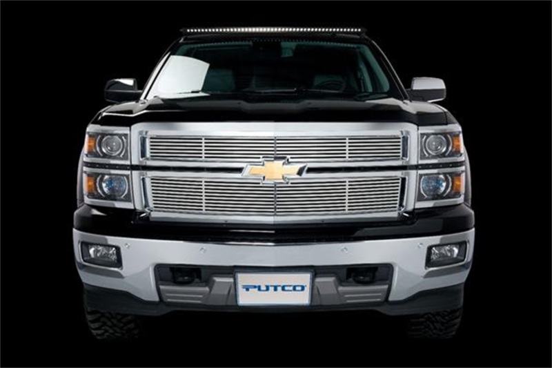 Putco 14-15 Chevy Silv LD LTZ / High Country Models Only - Direct Replacement Insert Liquid Grilles - 91151
