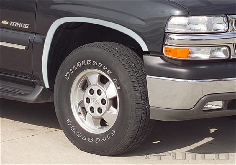 Putco 00-06 Chevrolet Tahoe - Full (4pcs) Stainless Steel Fender Trim - 97108