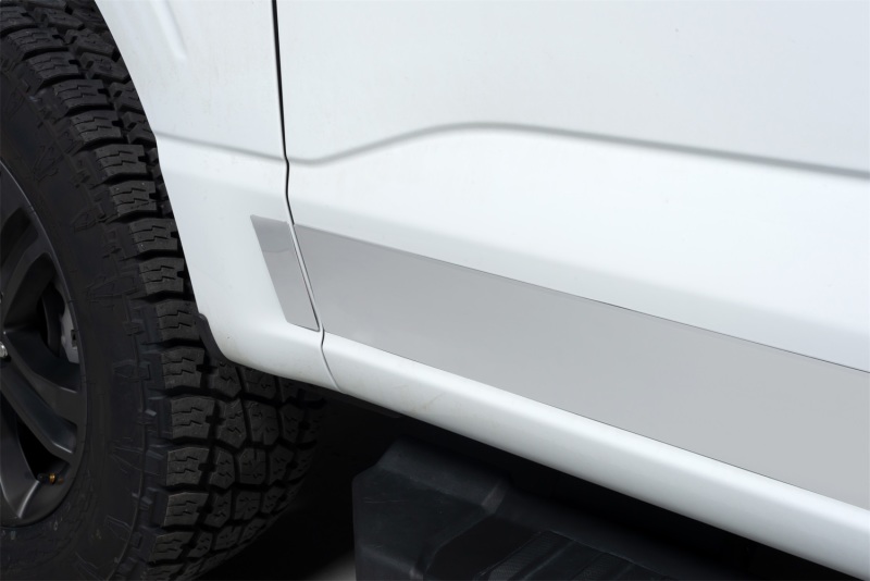 Putco 2021 Ford F-150 Super Cab 8ft Long Box Stainless Steel Rocker Panels (4.25in Tall 12pcs) - 9751472