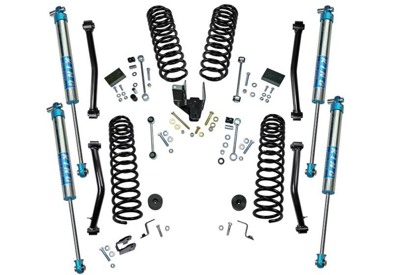 Superlift 18-20 Jeep Wrangler JL Unlimited - 4in Dual Rate Coil Lift Kit w/ King 2.0 Shocks - K184KG