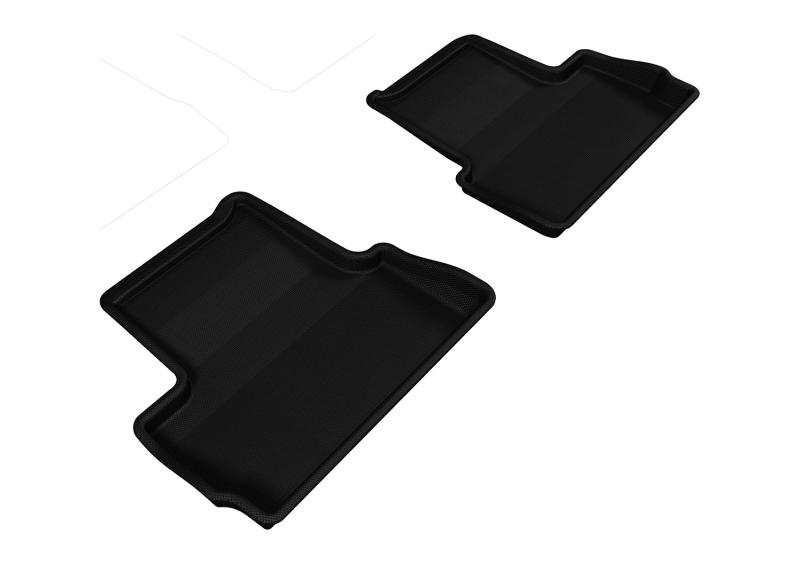 3D MAXpider 2012-2017 Buick Verano Kagu 2nd Row Floormats - Black - L1BC01821509