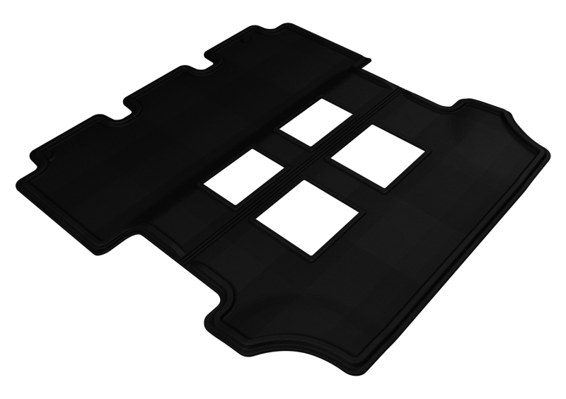 3D MAXpider 2011-2017 Honda Odyssey EX Kagu 2nd Row Floormats - Black - L1HD03821509