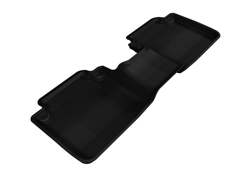 3D MAXpider 2013-2017 Honda Accord Sedan Kagu 2nd Row Floormats - Black - L1HD04821509