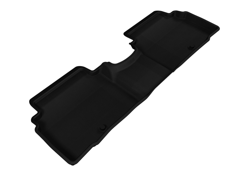 3D MAXpider 2011-2016 Kia Sportage Kagu 2nd Row Floormats - Black - L1KA02621509