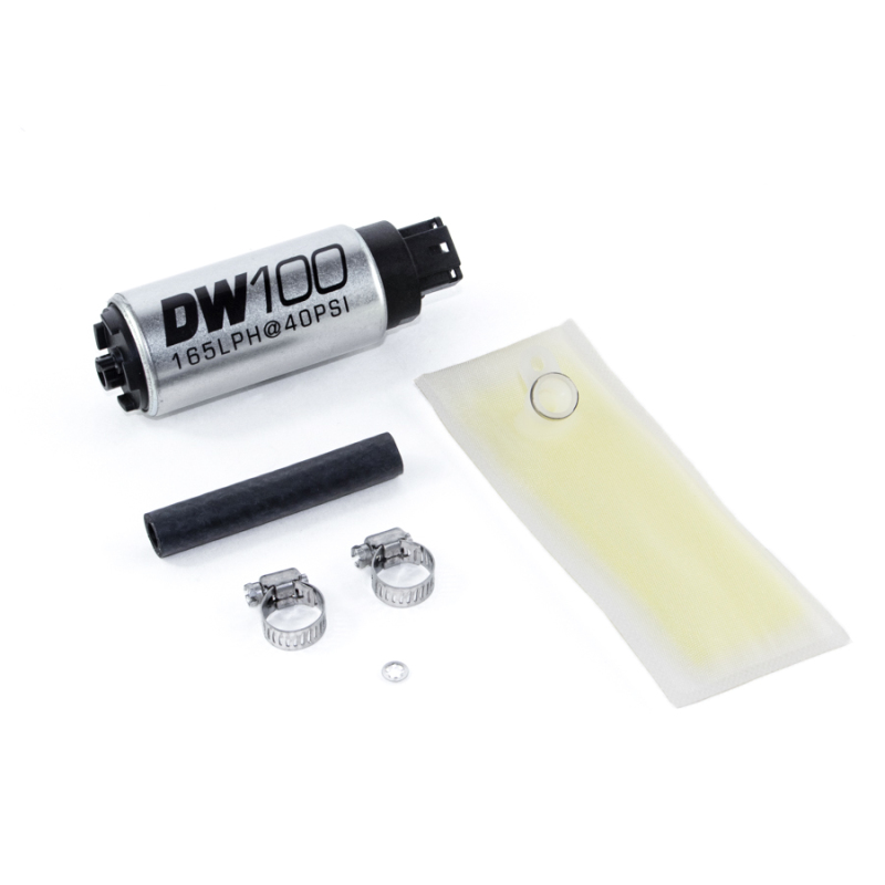 DeatschWerks 165 LPH In-Tank Fuel Pump w/ 94-01 Integra/ 92-00 Civic Install Kit - 9-101-0846