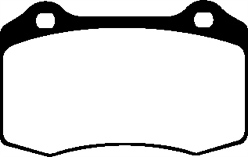 EBC 15+ Cadillac CTS 3.6 Twin Turbo Redstuff Rear Brake Pads - DP31788C