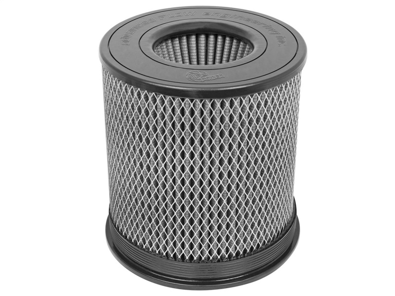 aFe MagnumFLOW Air Filter Pro DRY S 6in Flange x 8 1/8in Base/Top (INV) x 9in H - 21-91059
