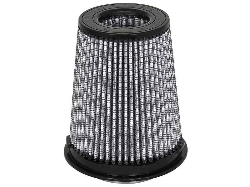 aFe MagnumFLOW Pro DRY S Replacement Air Filter 4in F x 6in B (mt2) x 4-1/2in T (Inv) x 7-1/2in H - 21-91113