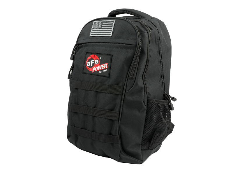 aFe Power Lightweight Tactical Backpack w/ USB Charging Port - Black - 40-33205-B