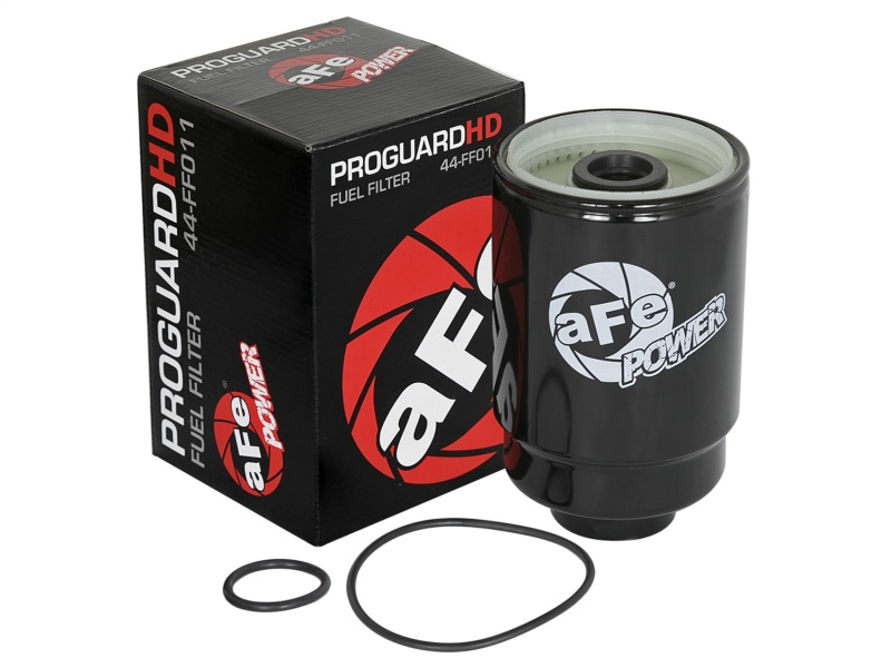aFe ProGuard D2 Fluid Filters Fuel F/F FUEL GM Diesel Trucks 01-12 V8-6.6L (td) - 44-FF011
