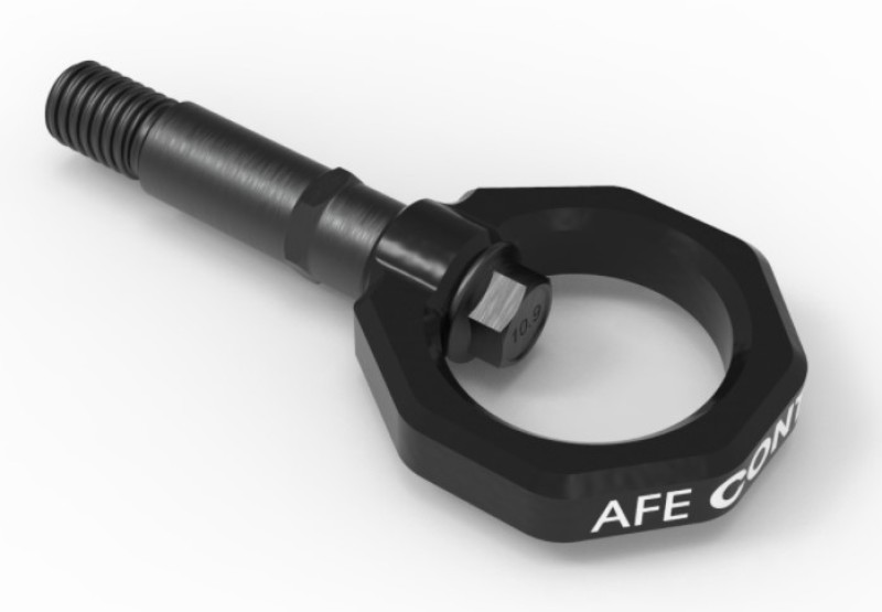 aFe Control Rear Tow Hook Black 20-21 Toyota GR Supra (A90) - 450-721002-B