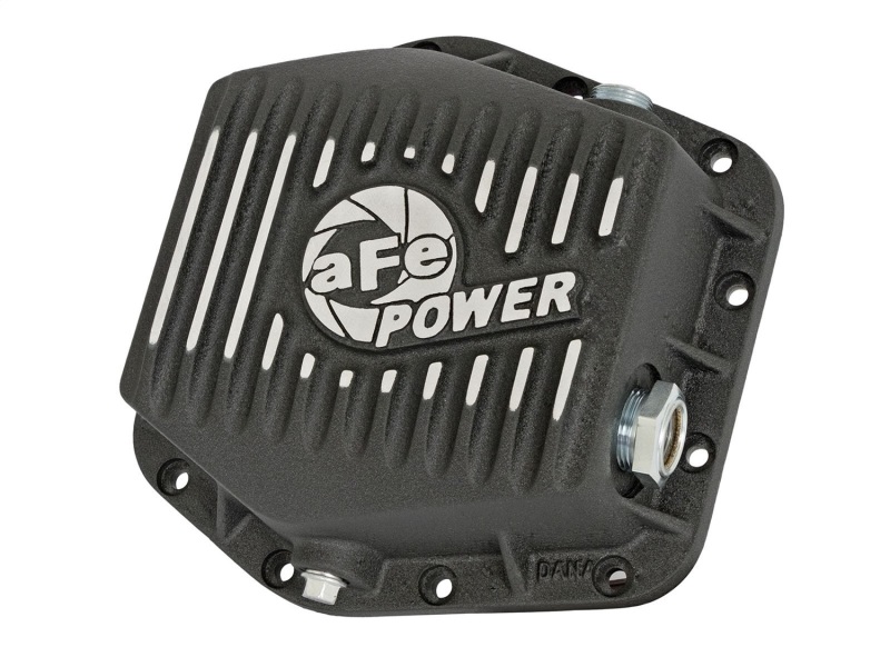 aFe Power Rear Differential Cover (Machined Black) 15-17 GM Colorado/Canyon 12 Bolt Axles - 46-70302