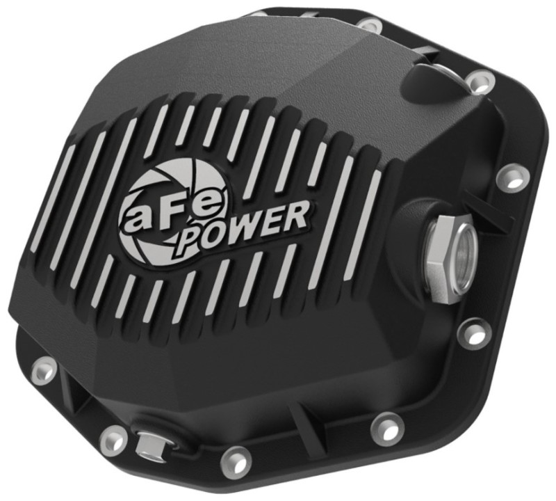 aFe POWER 2021 Ford Bronco w/ Dana M220 Differential Cover Black Street Series w/ Machined Fins - 46-71290B