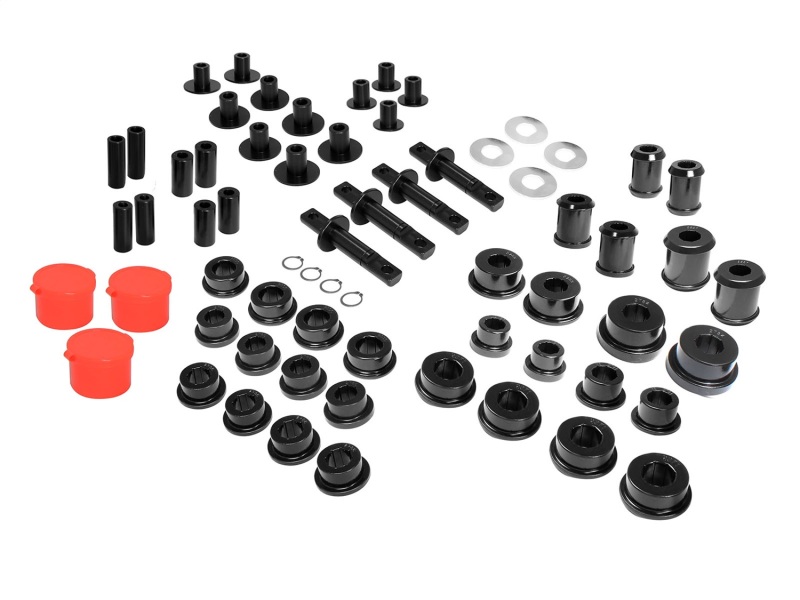 aFe Control Control Arm Bushing/Sleeve Set 97-13 Chevrolet Corvette C5/C6 Black - 470-401001-B