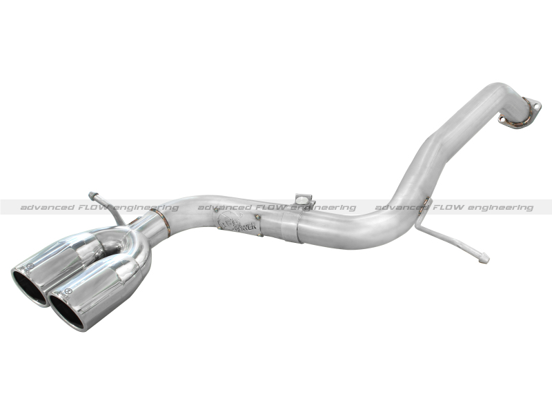 aFe Takeda Exhaust Axle-Back 08-14 Scion xB L4 2.4L 304SS Polished Dual Tips Exhaust - 49-36018