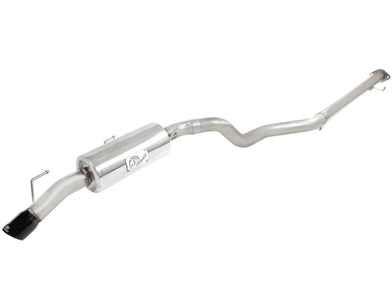 aFe Takeda Exhaust Cat-Back 304 Stainless Steel 11-14 Nissan Juke L4 1.6L (t) Black Tip - 49-36109-B