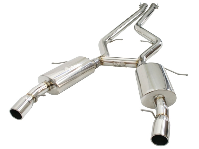 aFe MACHForce XP Exhausts Cat-Back SS-304 EXH CB BMW 335i (E90/92 Only) 07-09 L6-3.0L (tt) SS-304 - 49-36301