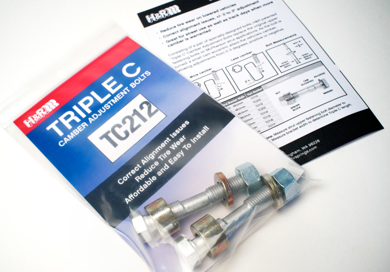H&R TC212 Triple Camber Adjustment Bolts - 12mm - TC212