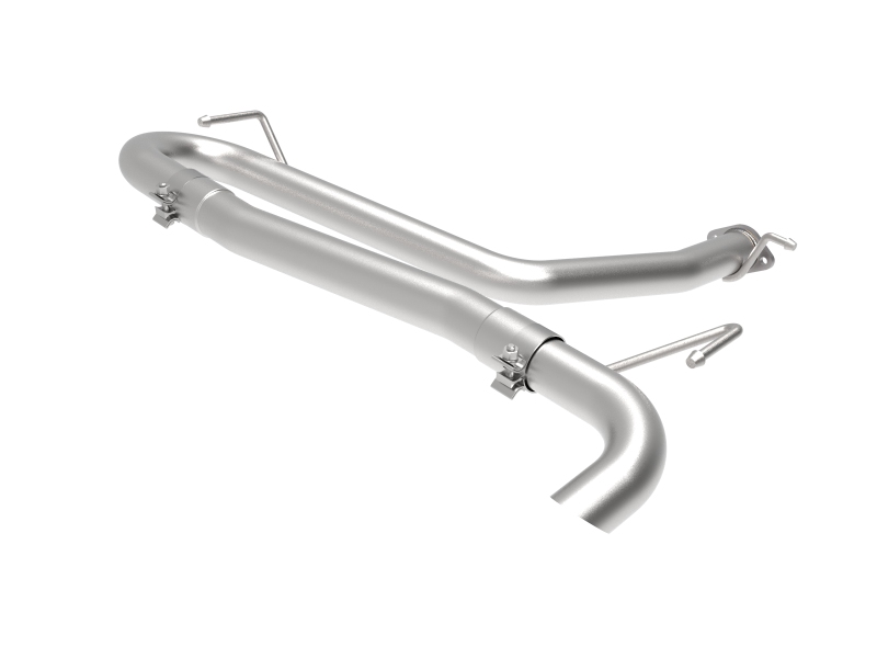 aFe Takeda 2-1/2in 304 SS Axle-Back Exhaust (No Muffler) 18-21 Hyundai Kona L4 1.6L (t) - 49-37017NM