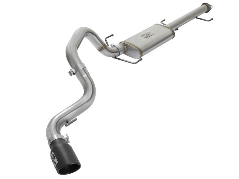 aFe MACH Force Xp 3in SS Cat-Back Single Side Exit Exhaust w/Black Tips 07-14 Toyota FJ Cruiser - 49-46003-1B