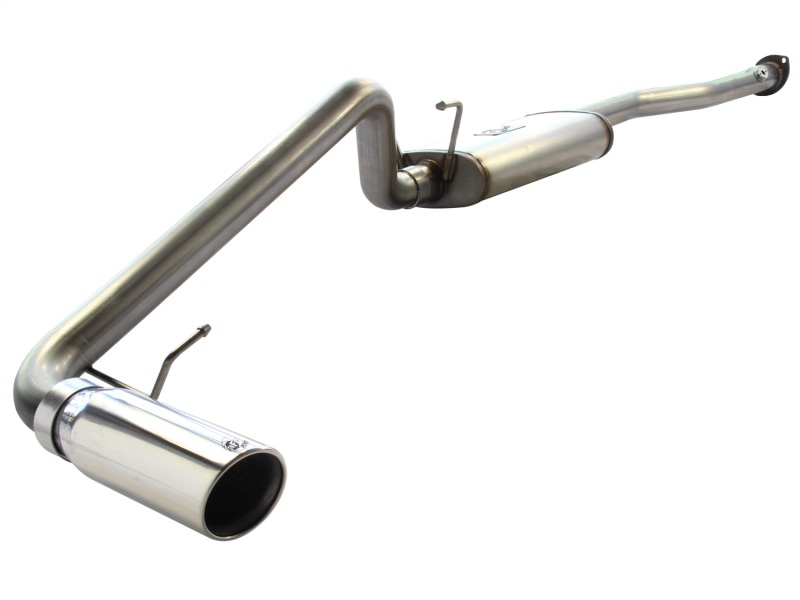 aFe MACHForce XP Exhausts Cat-Back SS w/Polished Tips 99-04 Toyota Tacoma L4-2.7L - 49-46004