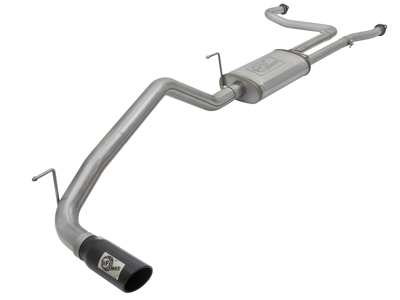 aFe MACHForce XP 2.5in Cat-Back Exhaust System w/ Black Tip Nissan Frontier 17-19 V8-5.6L - 49-46125-B