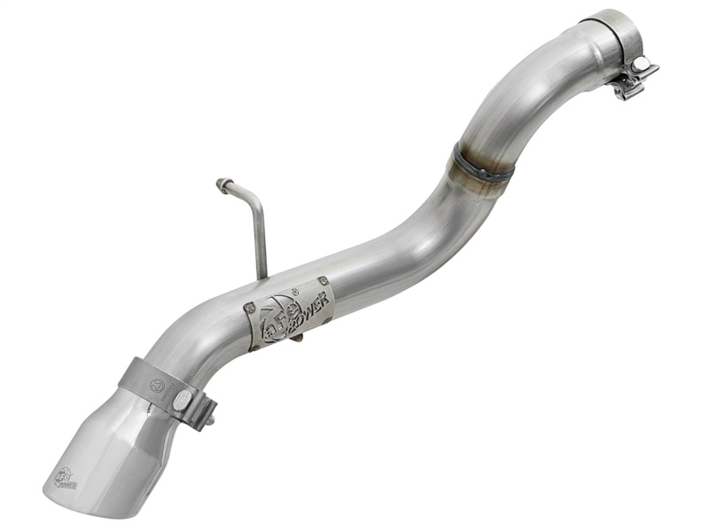 aFe MACH Force-Xp Axle-Back Exhaust System w/Polished Tip 18-20 Jeep Wrangler L4-2.0T / V6-3.6L - 49-48070-1P