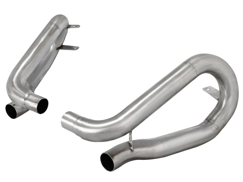 aFe Power MACHForce XP 2.5in Stainless Muffler Bypass 12-14 Porsche 911 (991) C2S 3.8L - 49C36412