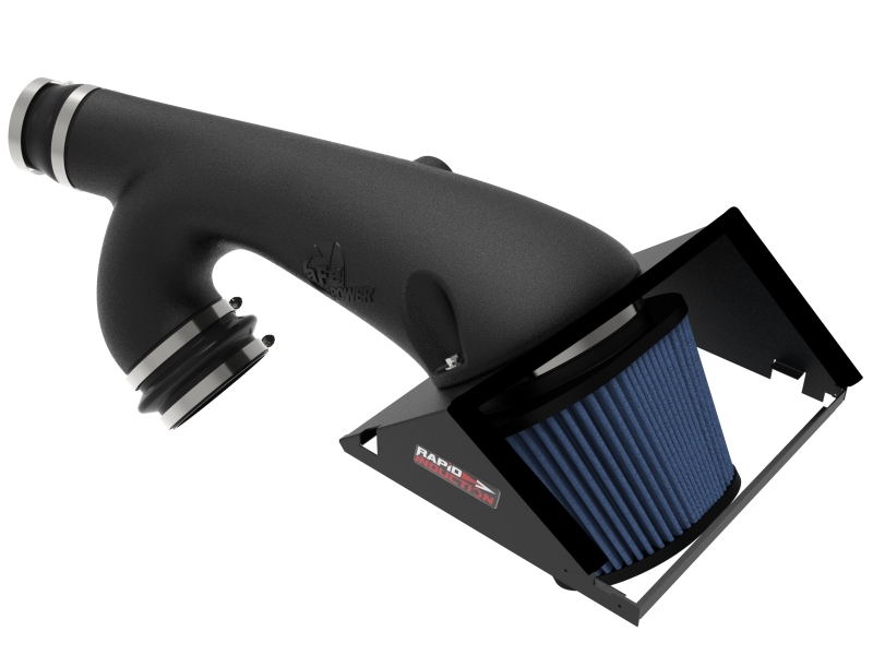 aFe Rapid Induction Cold Air Intake System w/Pro 5R Filter 2021+ Ford F-150 V6-3.5L (tt) - 52-10010R