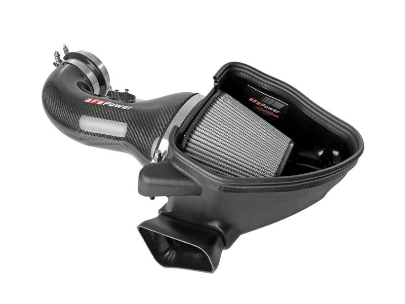 aFe 17-12 Chevrolet Camaro ZL1 (6.2L-V8) Track Series Carbon Fiber CAI System w/ Pro-DRY S Filters - 57-10018D