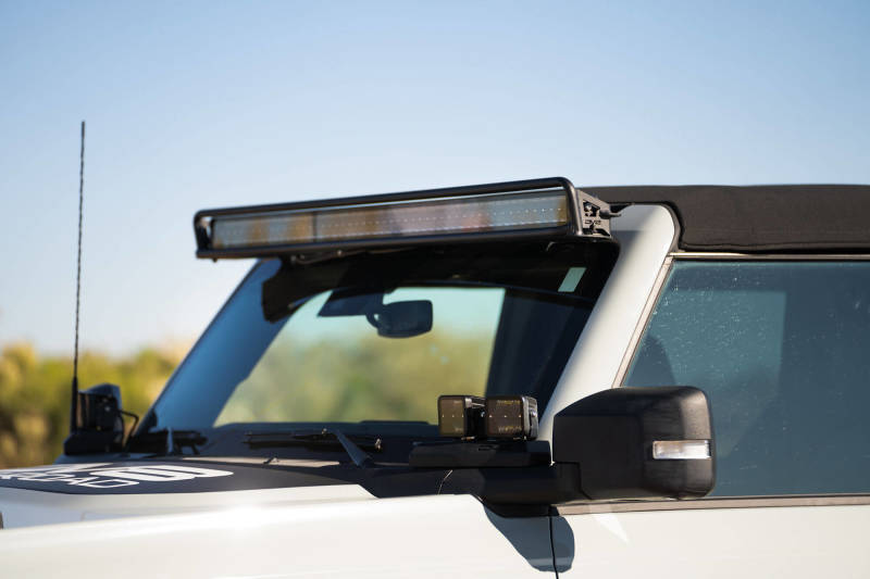 DV8 Offroad 21-22 Ford Bronco 52-Inch Straight LED Light Bar Mount - LBBR-01