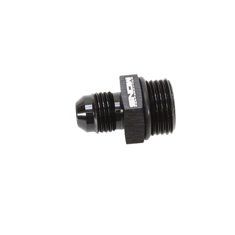 Snow -8 ORB to -6AN Straight Fitting (Black) - SNF-60806