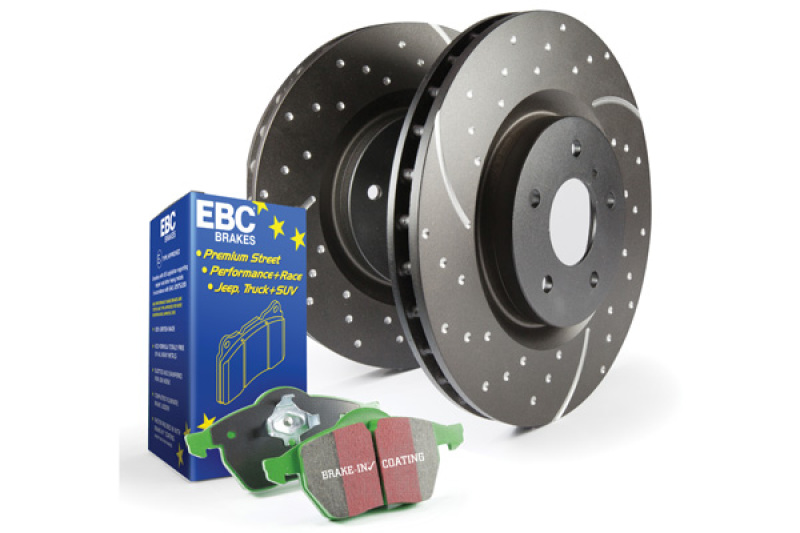 EBC S3 Kits Greenstuff Pads and GD Rotors - S3KF1289