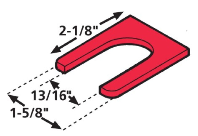 SPC Performance Tandem Shim-FRTLNR 1/8in (100) - 35065