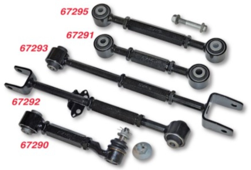 SPC Performance Honda/Acura Rear Adjustable Arms (Set of 5) - 67289