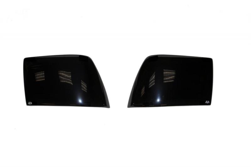 AVS 03-07 Chevy Silverado 1500 Tail Shades Tail Light Covers - Black - 33911