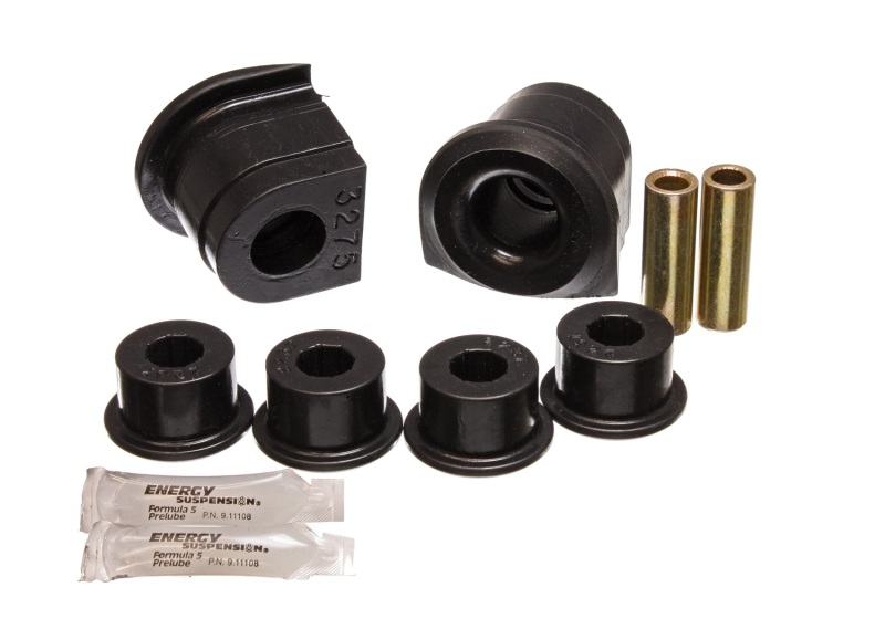 Energy Suspension 86-91 Mazda RX7 Black Front Control Arm Bushing Set - 11.3102G